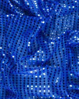 Round Glitter Fabric Royal Blue - Tissushop